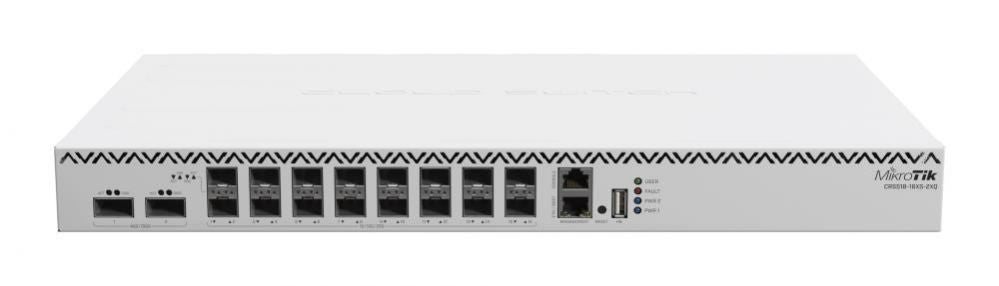 Коммутатор Mikrotik  Switch||CRS518-16XS-2XQ-RM|16|1|CRS518-16XS-2XQ-RM