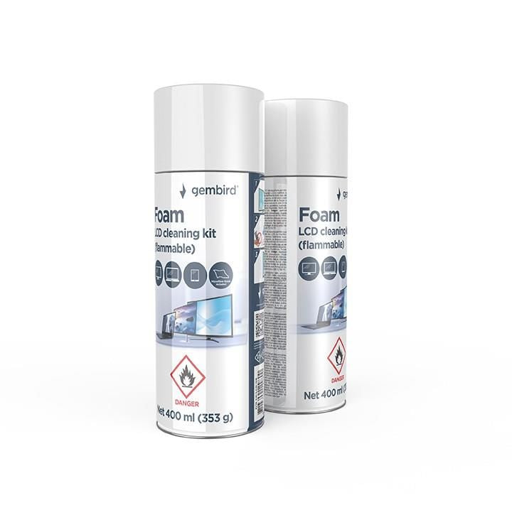 Köögi jaoks Gembird  CLEANING KIT LCD FOAM 400ML/CK-LCD-08