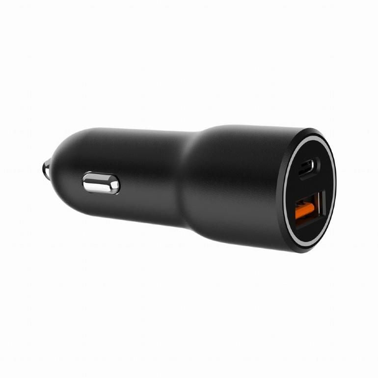 Laadijad ja juhtmed Gembird  MOBILE CHARGER CAR USB 2PORT/TA-UC-AC2PDQC38-CAR-01