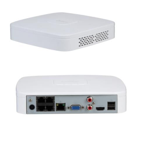 аксессуары для наблюдения DAHUA  NET VIDEO RECORDER 4CH 4POE/NVR4104-P-4KS3