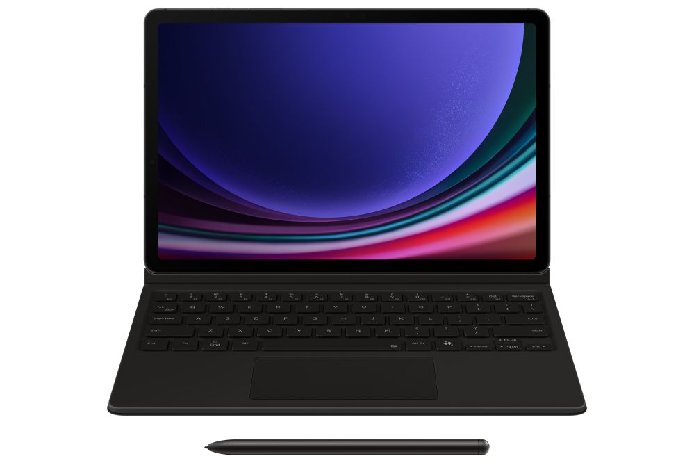 Чехол книжка Samsung  DX725UB Book Cover Keyboard Samsung Galaxy Tab S9/S9 FE/S10 FE/S10 Lite, Black