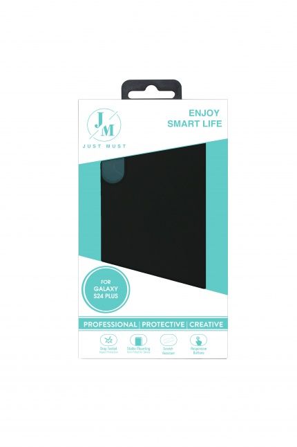 Чехол на заднюю панель Just Must  JM REGULAR DEFENSE SILICONE for Galaxy S24 Plus Black