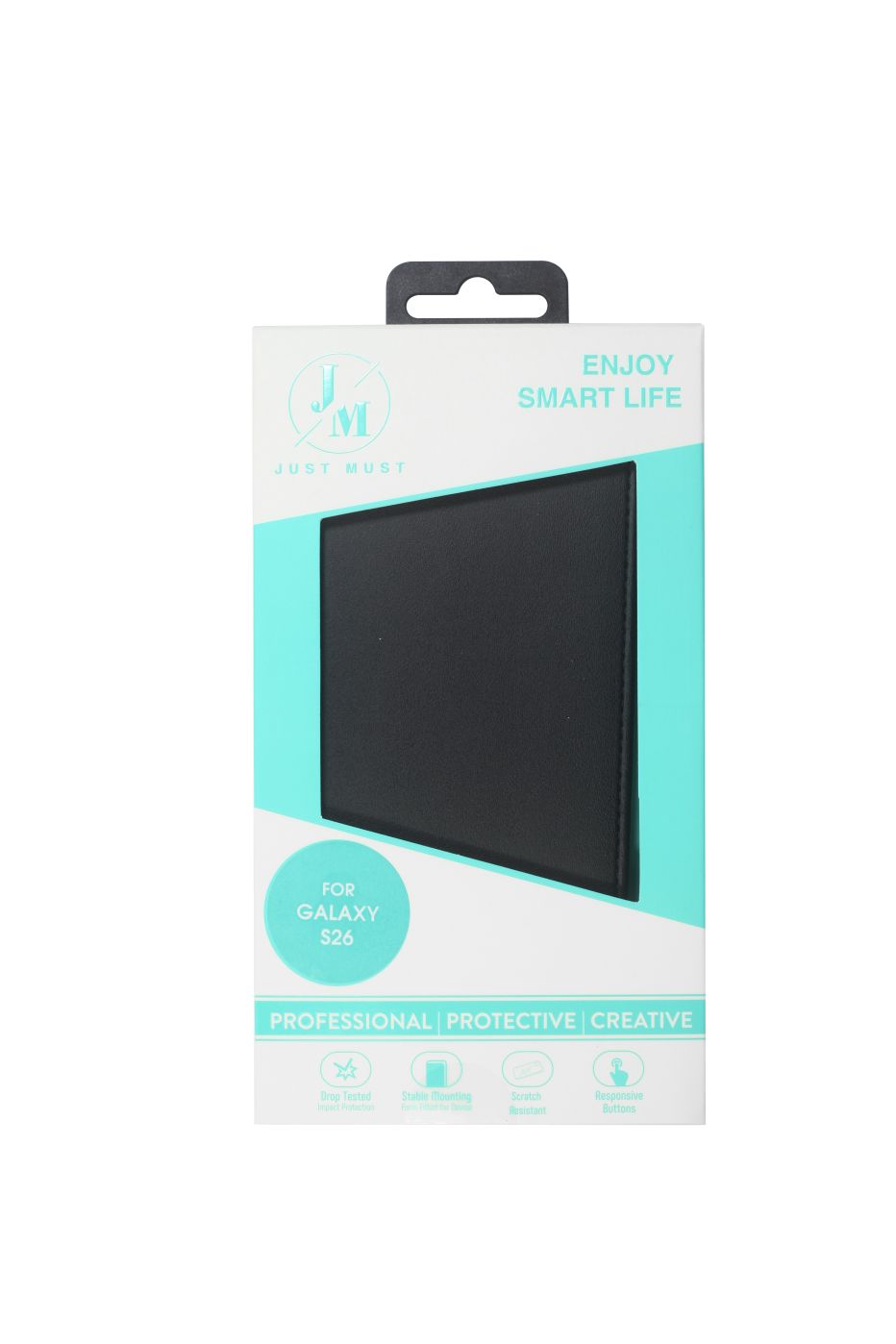 Tagakaaned Just Must  JM STAND FLIP CASE for Galaxy S26 Black