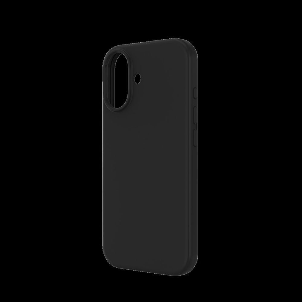 Back panel cover Just Must  JUST MUST REGULAR DEFENSE SILICONE with MAGSAFE for iPhone 17 Black