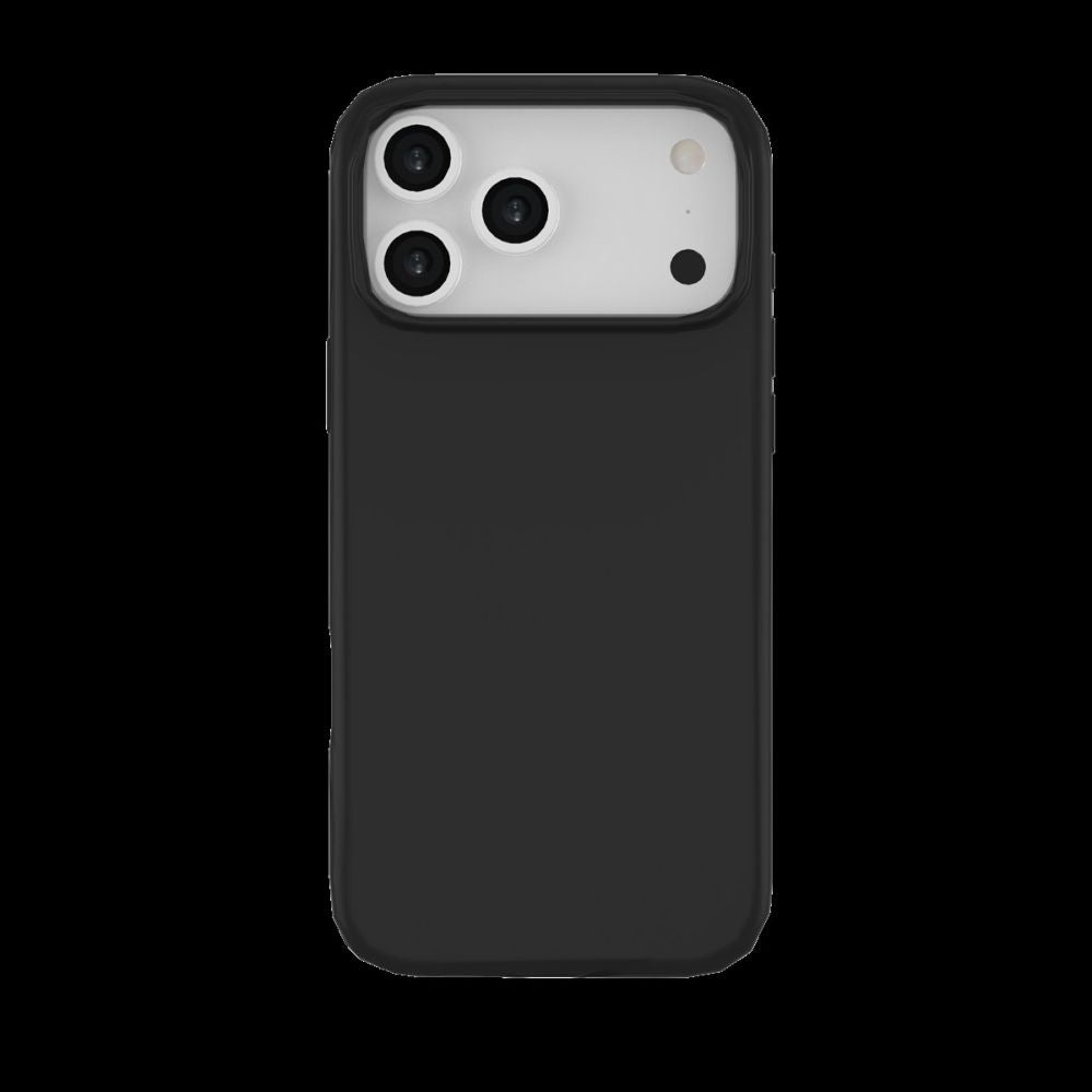 Back panel cover Just Must  JUST MUST REGULAR DEFENSE SILICONE with MAGSAFE for iPhone 17 Pro Max Black
