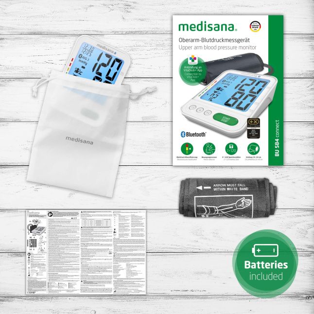 Other goods Medisana  Medisana BU 584 Connect Upper Arm Blood Pressure Monitor white