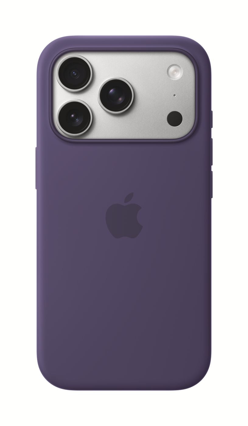 Back panel cover Apple  MGFG4ZM/A iPhone 17 Pro Silicone Case with MagSafe, Purple Fog