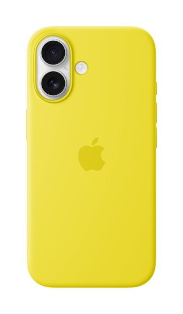 Чехол на заднюю панель Apple  MYY73ZM/A iPhone 16 Silicone Case with MagSafe, Star Fruit