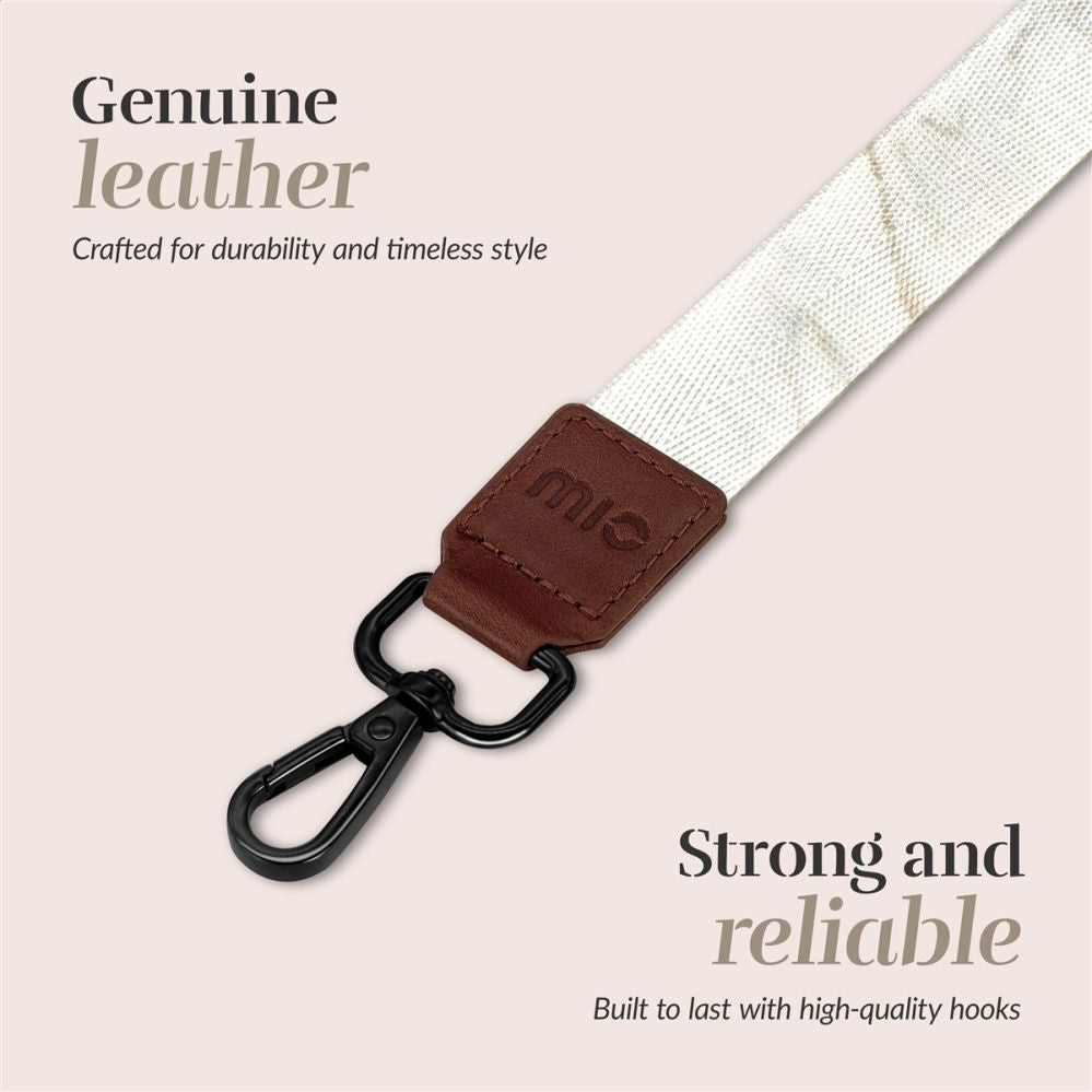 Tagakaaned Mio  MIO Lanyard strap White Marble