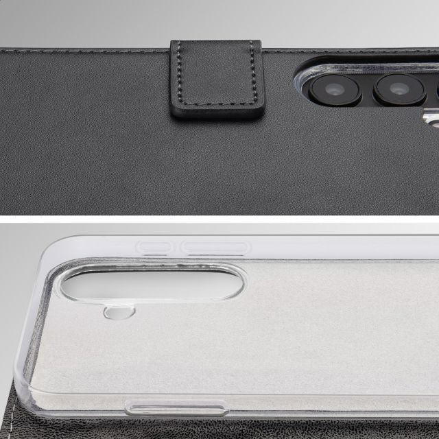Чехол на заднюю панель mobilize  Mobilize Classic Gelly Wallet Book Case Xiaomi Redmi Note 15 Pro Black