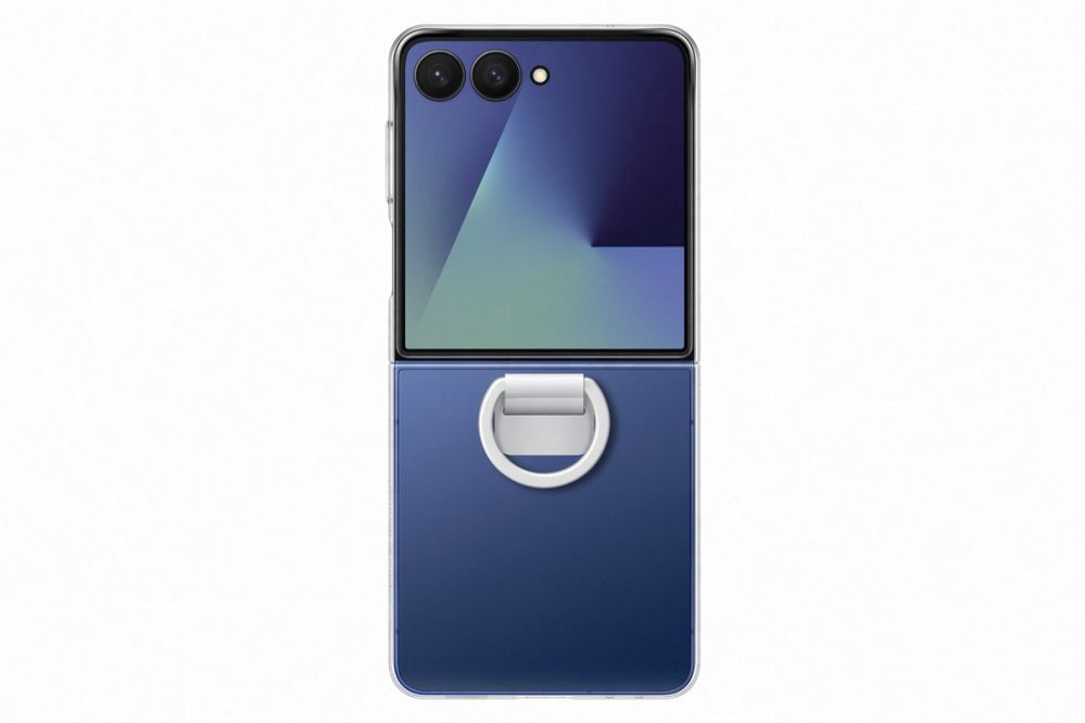 Back panel cover Samsung  QF766CTEGWW Ring Case (Clear) Samsung Galaxy Flip7, Transparent