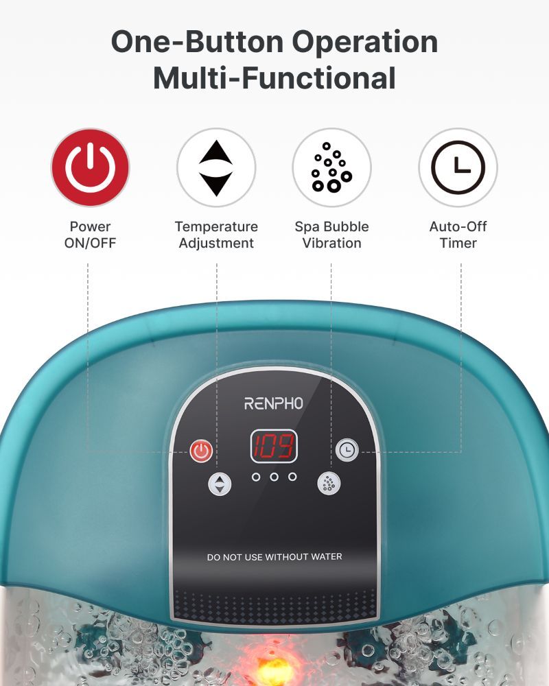 Smart device renpho  RENPHO Foot Spa Bath Massager X002