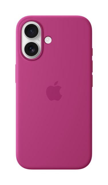 Tagakaaned Apple  MYY53ZM/A iPhone 16 Silicone Case with MagSafe, Fuchsia