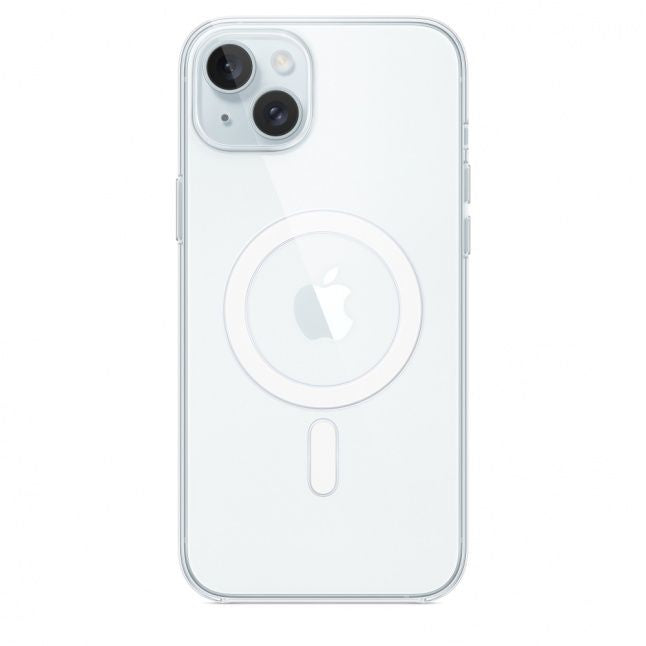 Back panel cover Apple  MT213ZM/A iPhone 15 Plus Clear Case with MagSafe, Clear