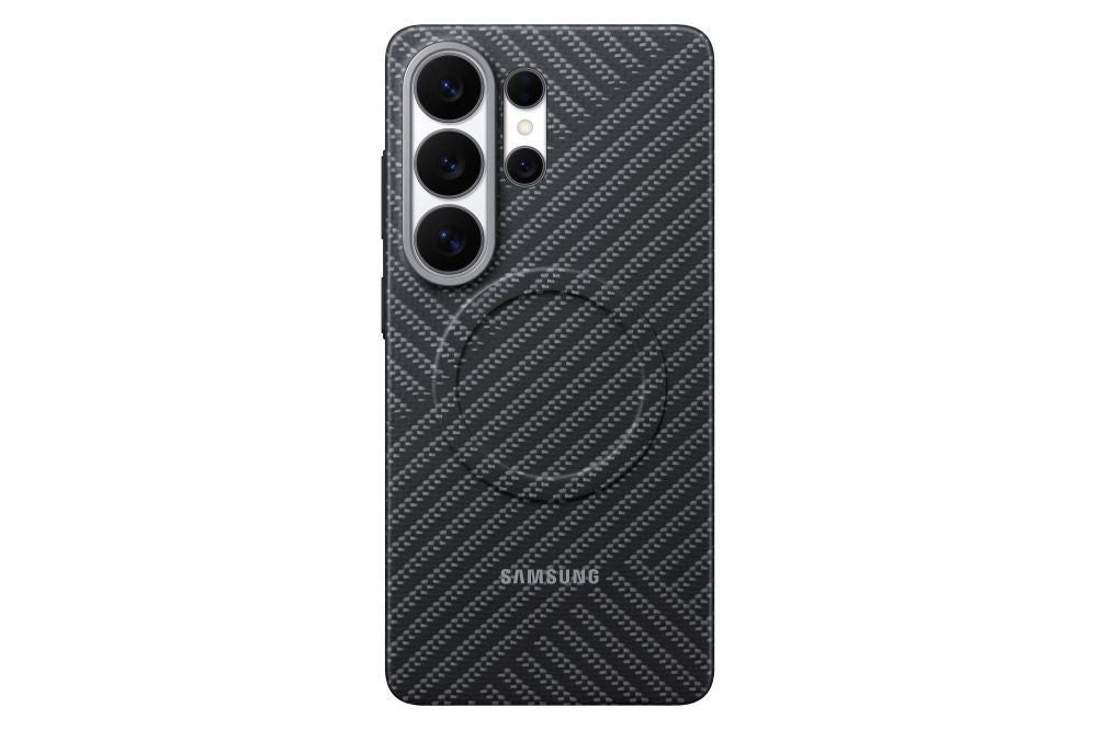 Чехол на заднюю панель Samsung  KS948SS Carbon Magnet Case Samsung Galaxy S26 Ultra, Gray
