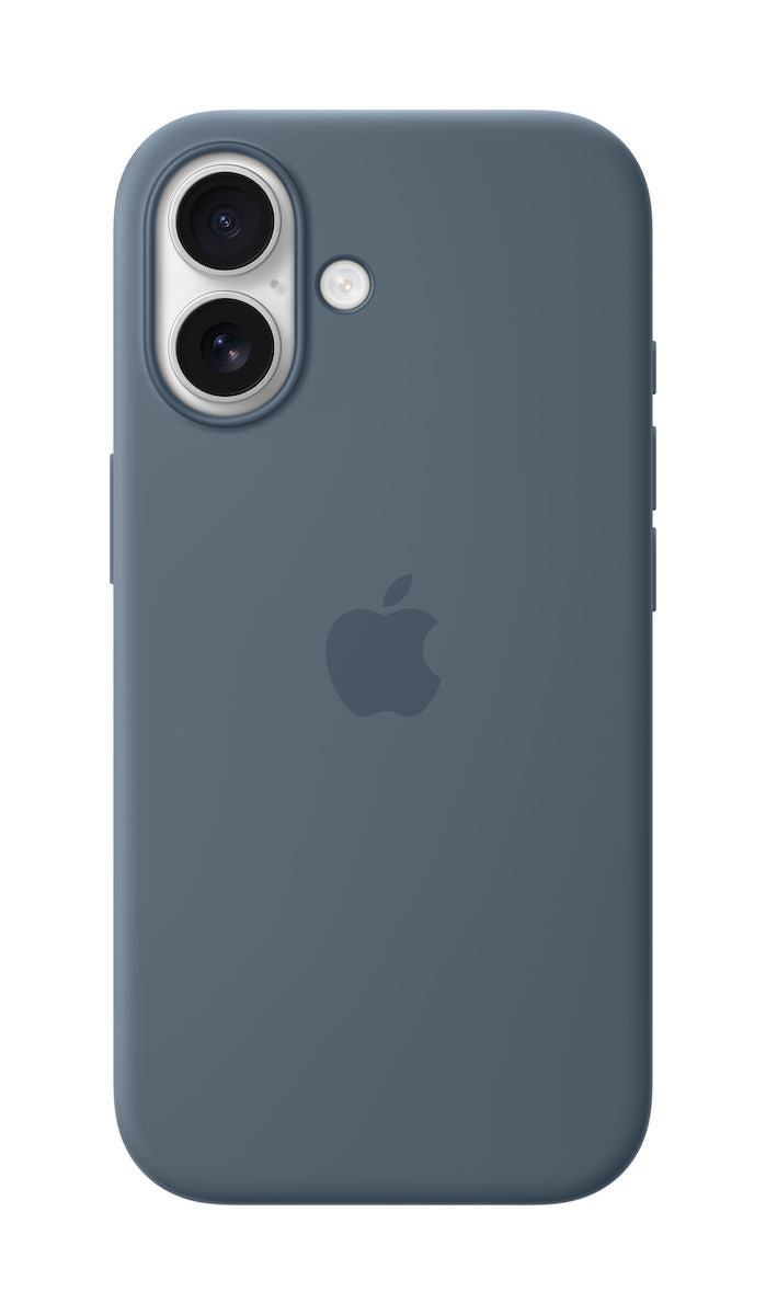Back panel cover Apple  MGEW4ZM/A iPhone 17 Silicone Case with MagSafe, Anchor Blue
