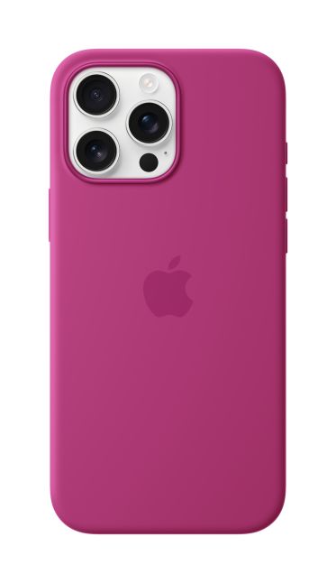 Чехол на заднюю панель Apple  MYYX3ZM/A iPhone 16 Pro Max Silicone Case with MagSafe, Fuchsia