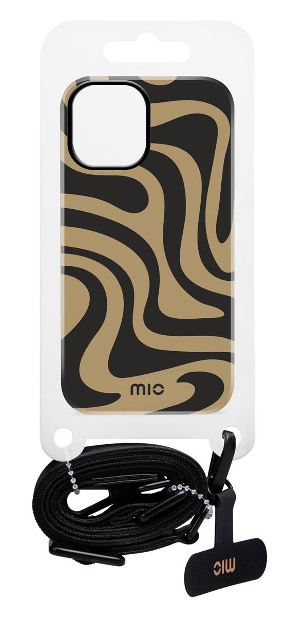 Back panel cover Mio  MIO Lanyard strap Black