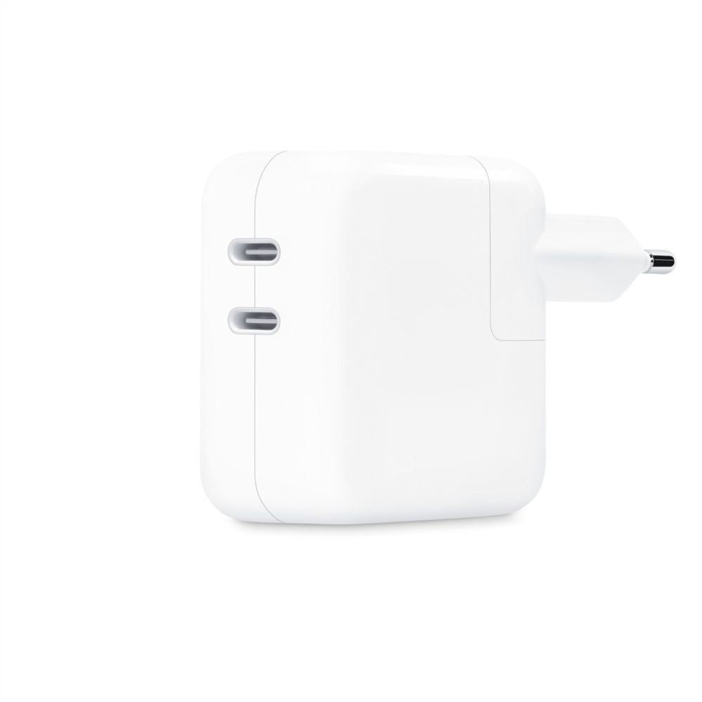 Adaptrid Apple  MW2K3ZM/A 35W Dual USB-C Power Adapter, White