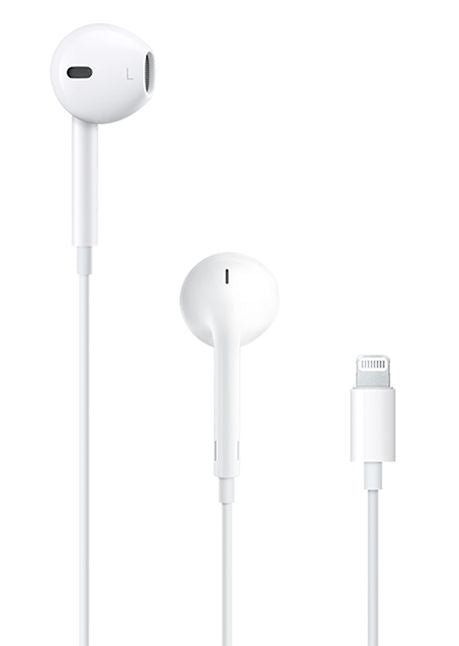 Wired headphones Apple  MWTY3ZM/A Earpods with lightning connector