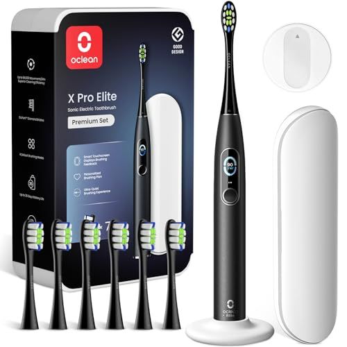 Другие товары oclean  Oclean Electric Toothbrush X Pro Elite Premium Set Black