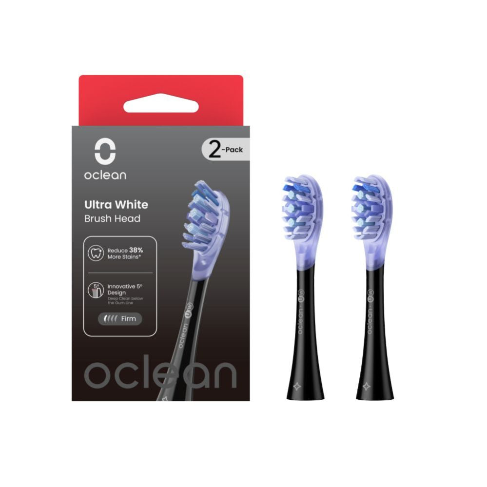 Другие товары oclean  Oclean Ultra White Brush Head 2-PK UW02 B02 Black