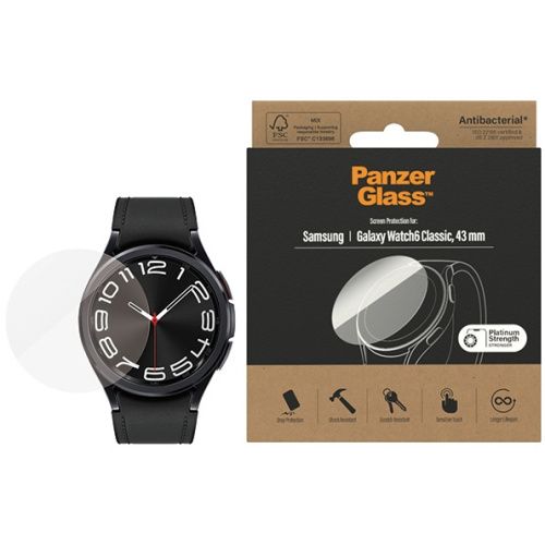 Protective glass PanzerGlass  PanzerGlass Samsung Galaxy Watch6 43mm AB