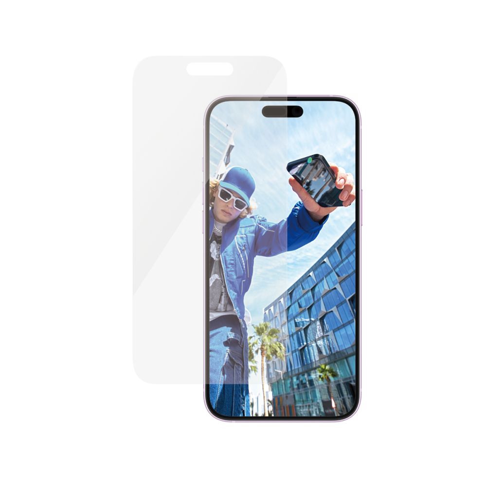 Protective glass PanzerGlass  PanzerGlass Screen Protector Apple iPhone 16 Plus, Classic Fit
