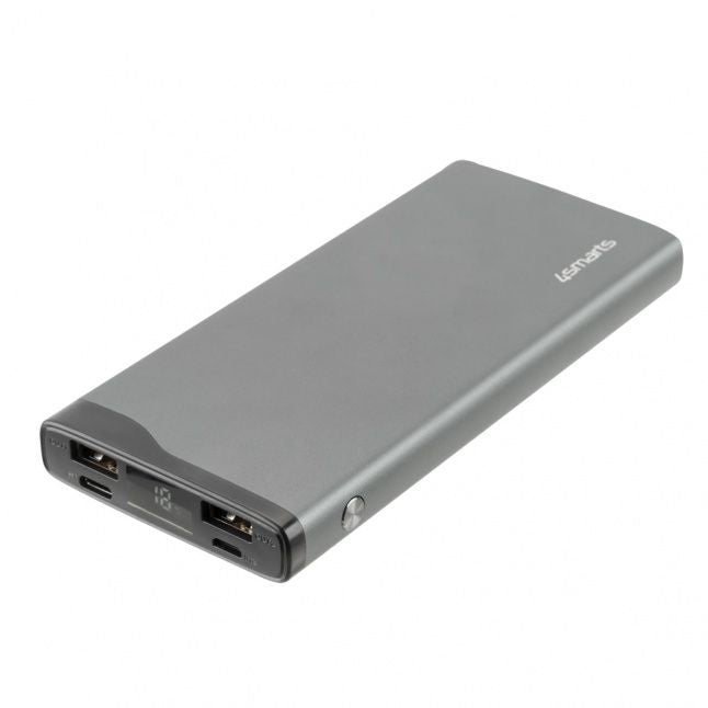 Внешний аккумулятор 4smarts  Power Bank VoltHub Pro 10000mAh 22.5W with Quick Charge, PD gunmetal *Select Edition*