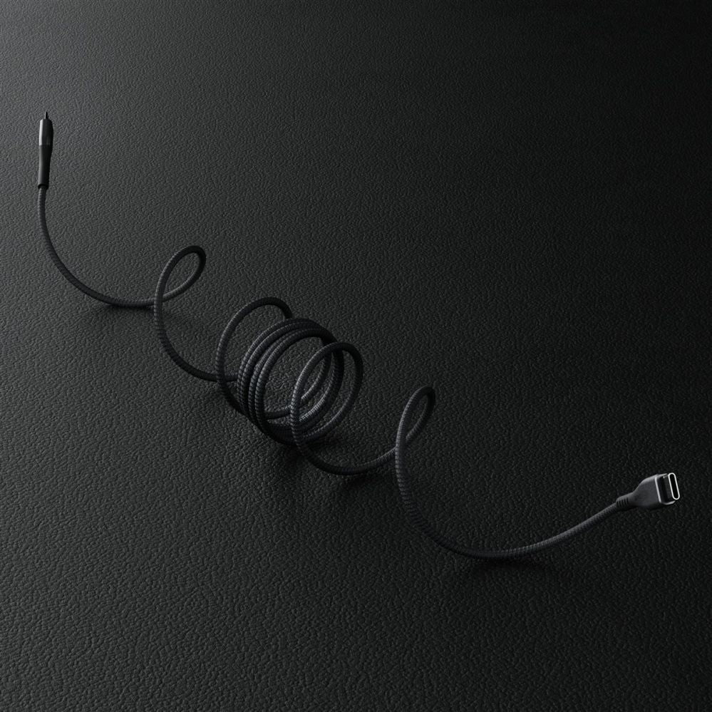 Кабель statik  STATIK MagStack Pro, Magnetic Cable, USB-C to USB-C, 2m, Black