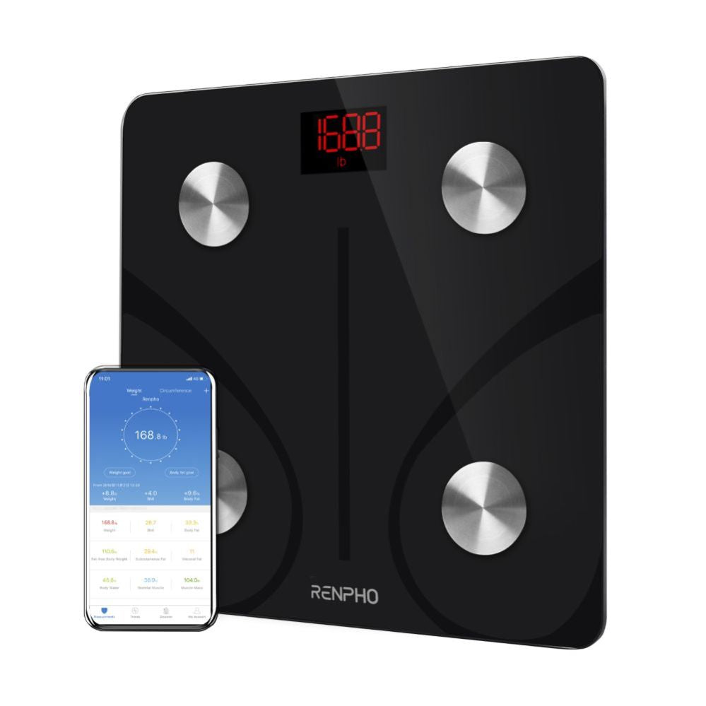 Kaalud renpho  RENPHO Elis 1 Smart Body Scale Black