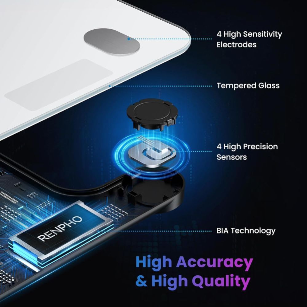 Scales renpho  RENPHO Elis 1S Smart Body Scale White