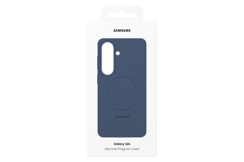 Back panel cover Samsung  ES942CV Silicone Magnet Case Samsung Galaxy S26, Blue Violet