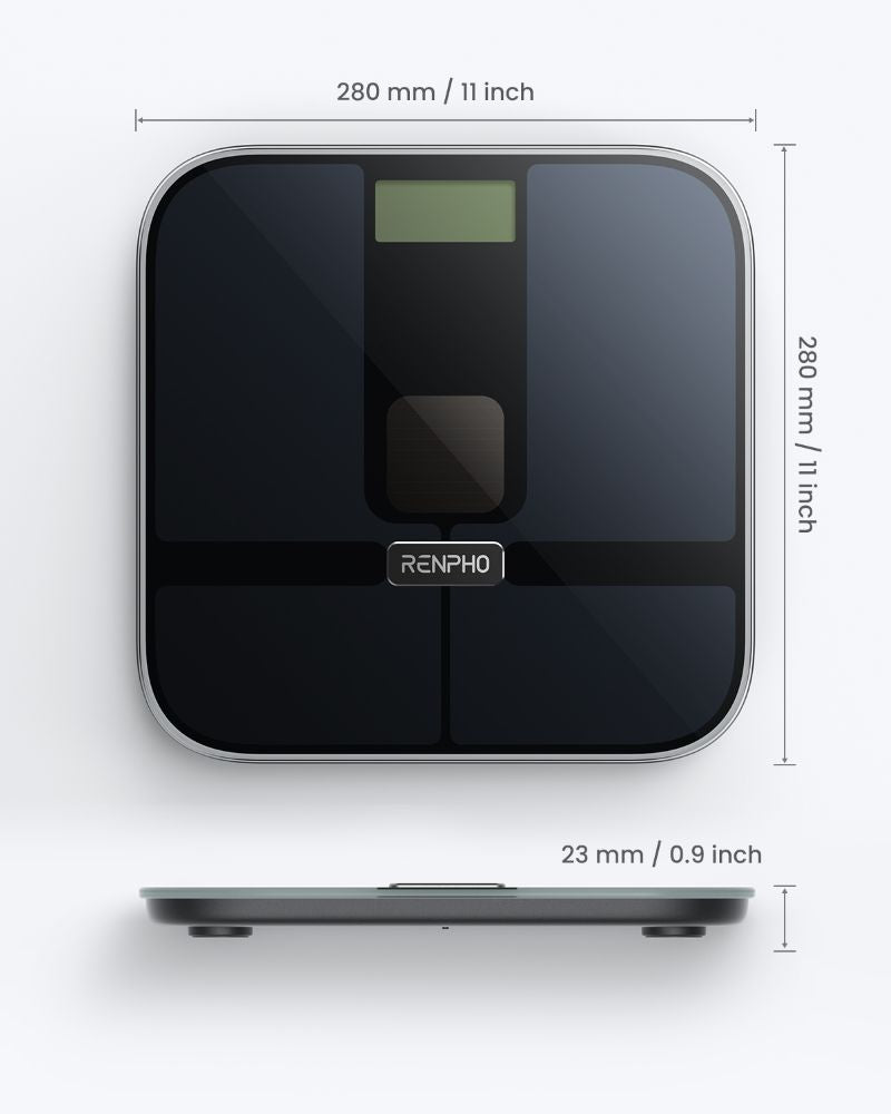 Напольные весы renpho  RENPHO Elis Solar 2 Smart Scale Black