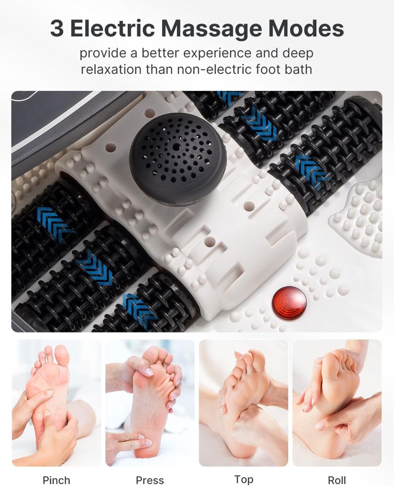 Умное устройство renpho  RENPHO Foot Spa Bath Massager Pro JD618
