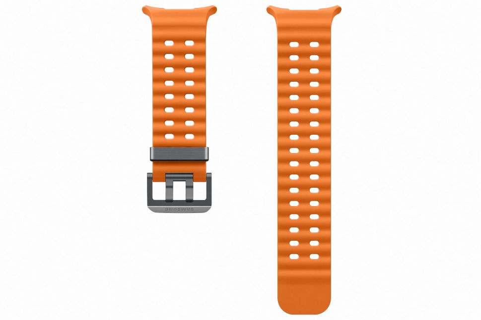 Strap Samsung  SNL70MOEGEU Marine Band Samsung Galaxy Watch Ultra, Orange