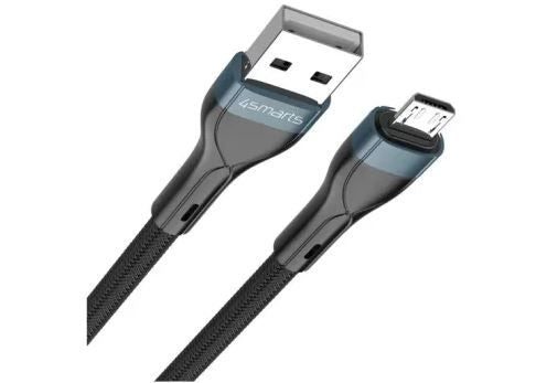Cable 4smarts  USB-A to Micro Cable PremiumCord 10W 1m., black