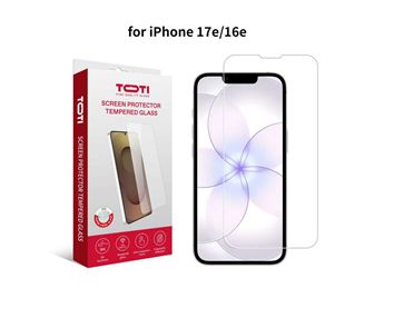 Защитное стекло Toti  TOTI TEMPERED glass 2D screen protector full cover for iPhone 16e/17e Transparent