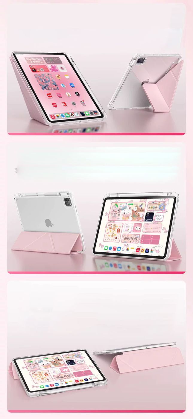 Чехол книжка machino  MACHINO TAB Case for iPad Pro 11"2024 Pink