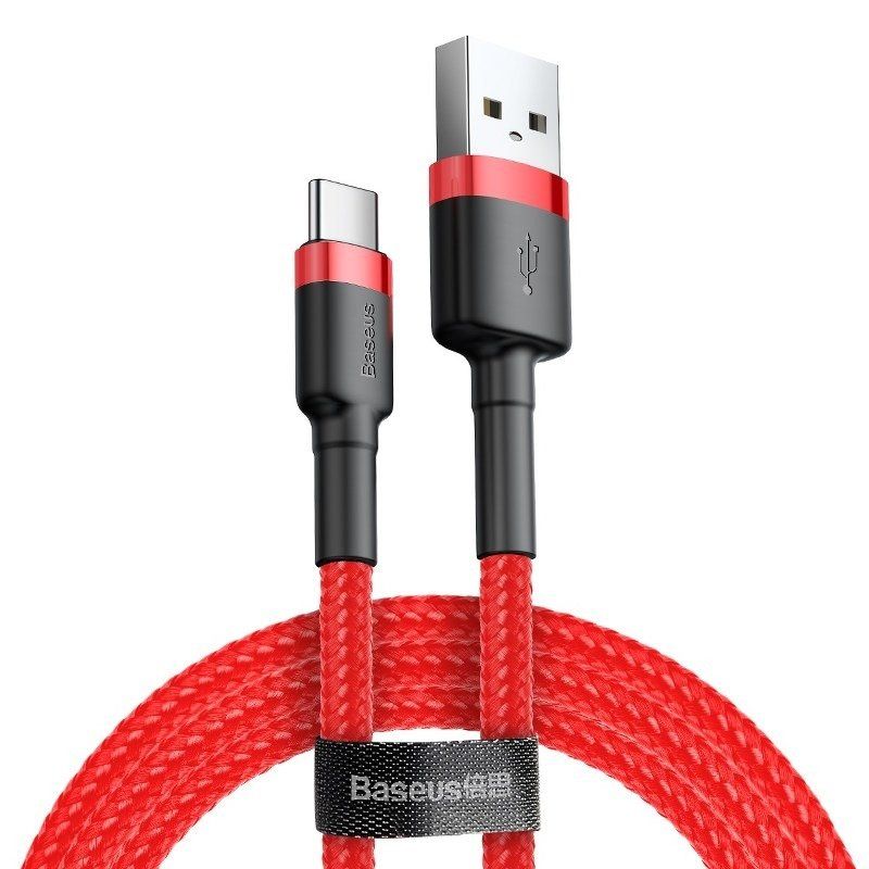 Кабель Baseus  Baseus Cafule cable USB-C 2A 2m (Red)