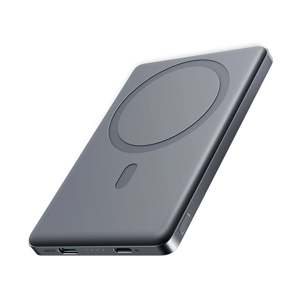 Väline aku Joyroom  Powerbank Joyroom JR-PBM08 5000mAh 20W ultra-thin with inductive charging - gray