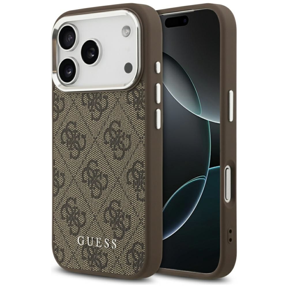 Другие товары Guess  Guess 4G Classic Logo MagSafe case for iPhone 17 Pro - brown