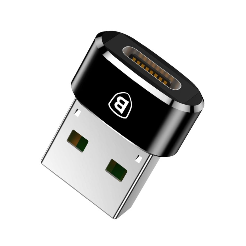 Кабель Baseus  Baseus Mini USB-C to USB-A adapter - black