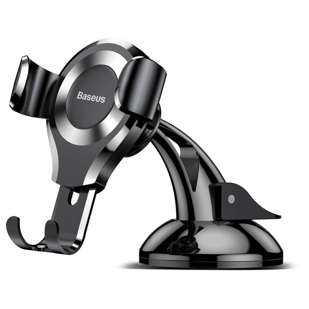Auto holder Baseus  Baseus Osculum SUYL-XP0S gravity car holder for windshield or dashboard - silver