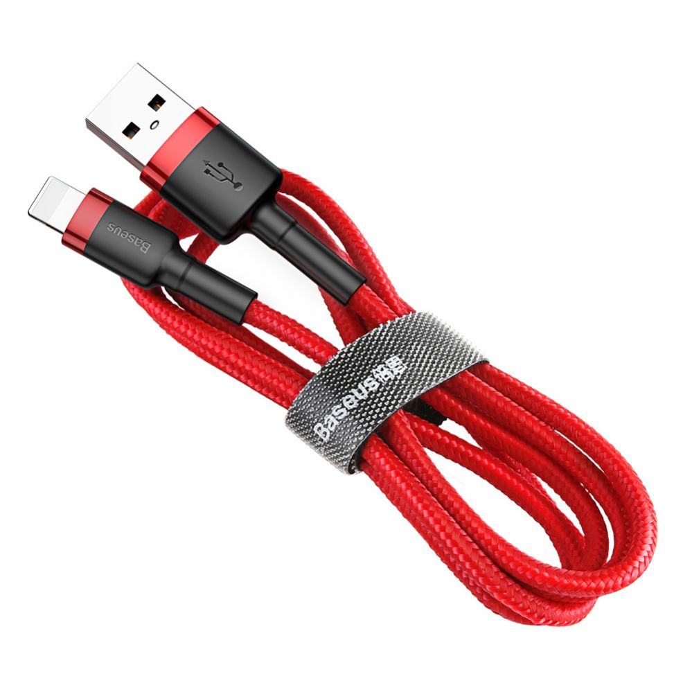 Кабель Baseus  Baseus Cafule USB-A / Lightning 2.4A QC 3.0 cable 0.5 m - red