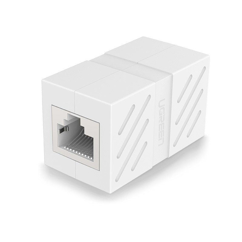 Переходник Ugreen  connector network cable connector network connector RJ45 white (NW114 20311) White