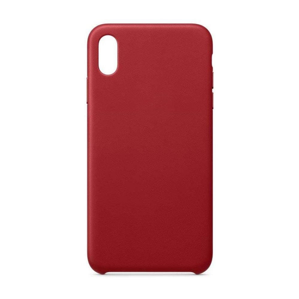 Чехол на заднюю панель Hurtel - ECO Leather case cover for iPhone 12 mini red