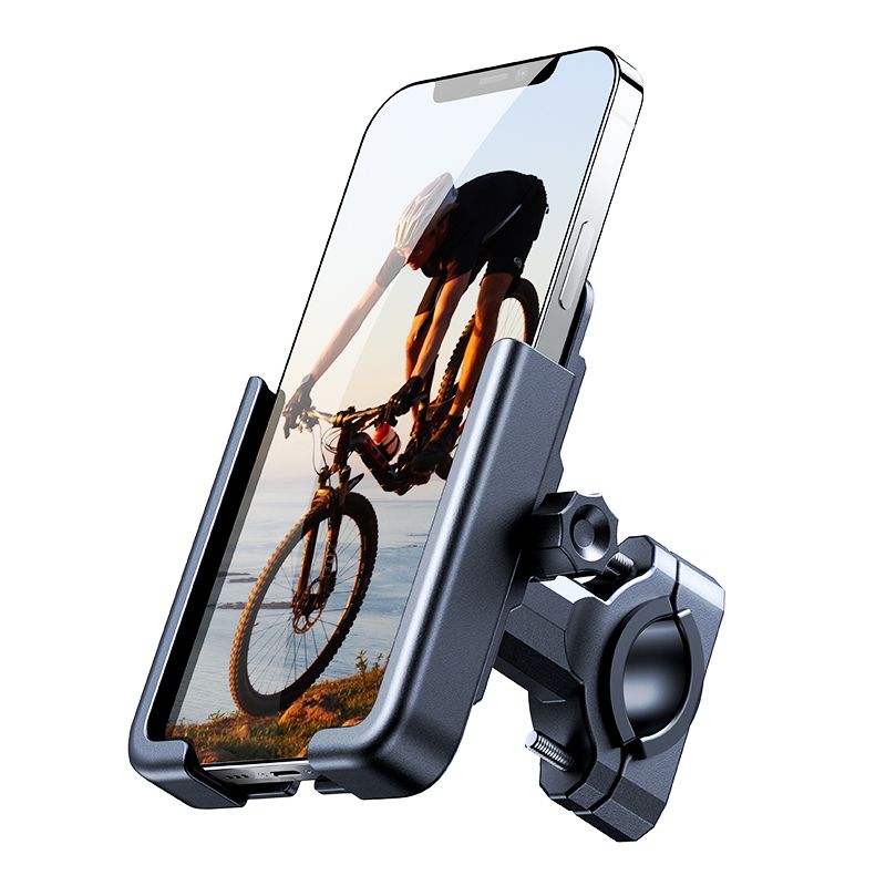 Аксессуар для велосипеда Wozinsky  Wozinsky metal bicycle phone holder, scooters black (WBHBK3)