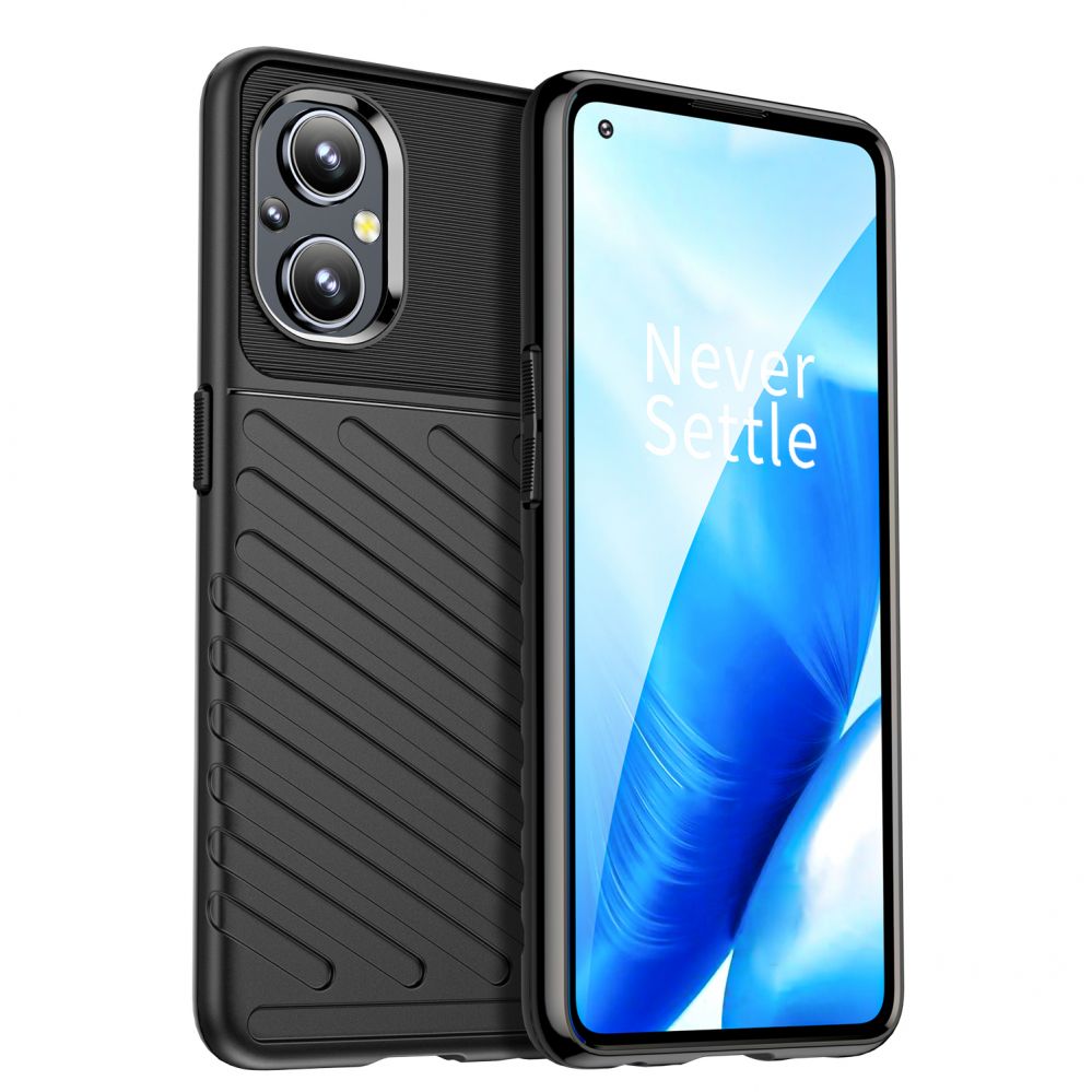 Back panel cover Hurtel  Thunder Case flexible armored cover for OnePlus Nord N20 5G black