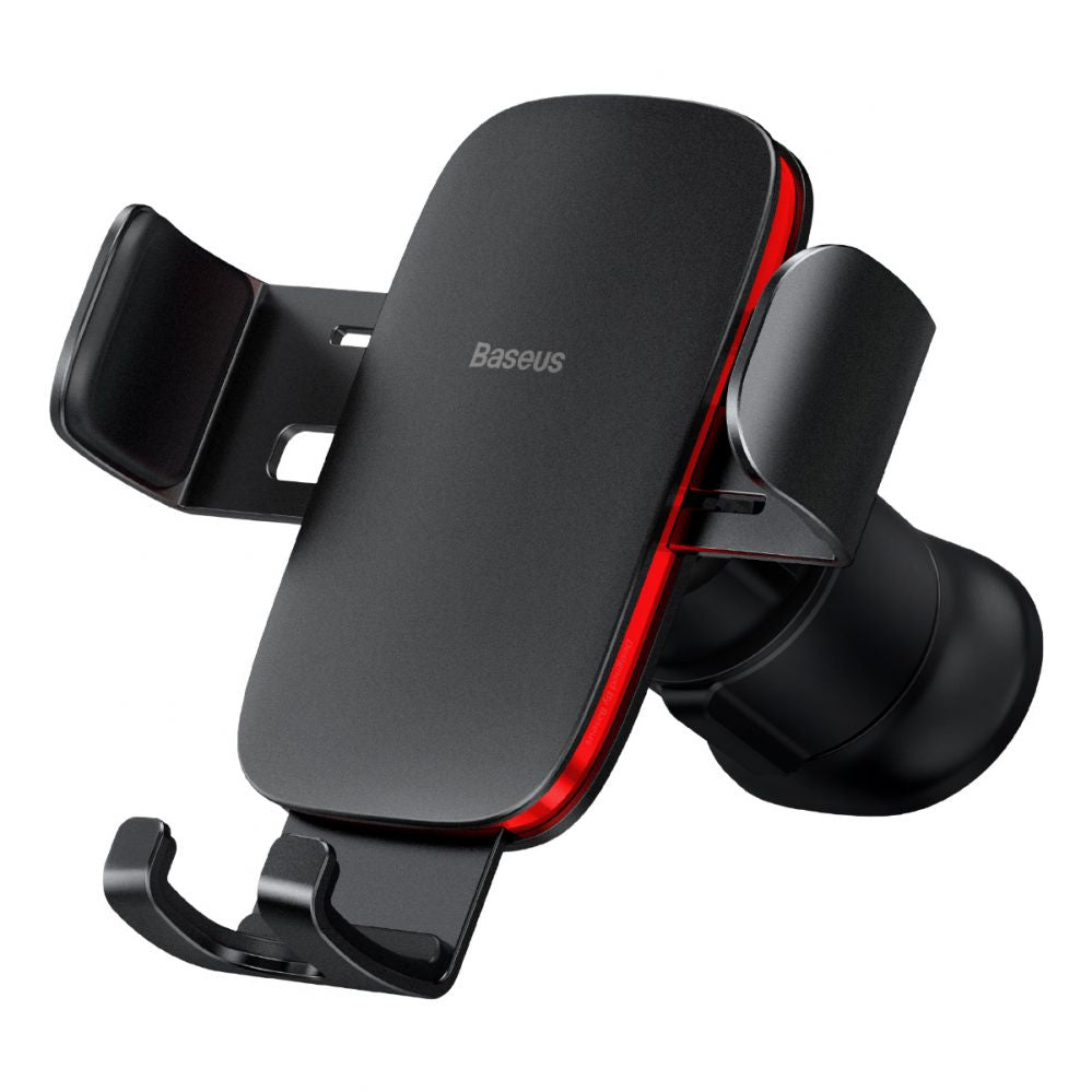 Automaatne hoidja Baseus  Baseus Metal Age II gravitational car phone holder for ventilation grille black (SUJS000001)